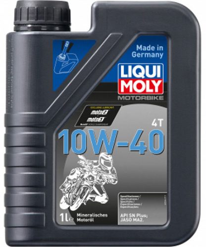 Motorbike 4T Synth 10W-40 Basic Street 1L