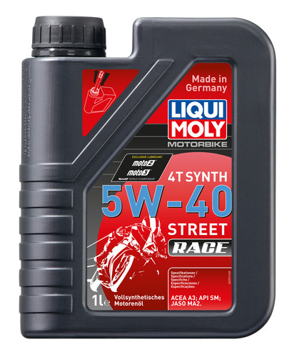 Motorbike 4T Synth 5W-40 Street Race 1L