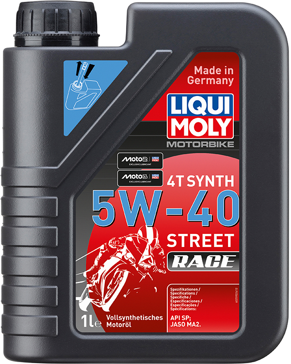 Motorbike 4T Synth 5W-40 Street Race 1L