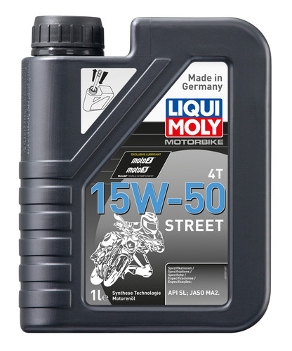 Motorbike 4T Synth 15W-50 Street 1L