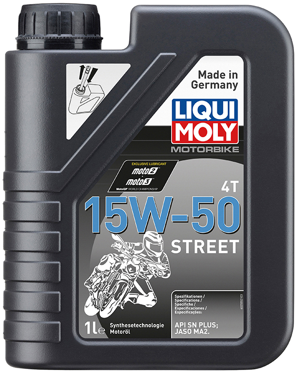 LIQUI MOLY | 高性能モーターオイル 4T ストリート LIQUI MOLY | 高性能モーターオイル 4T ストリート