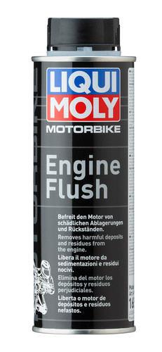 Motorbike Engine Flush