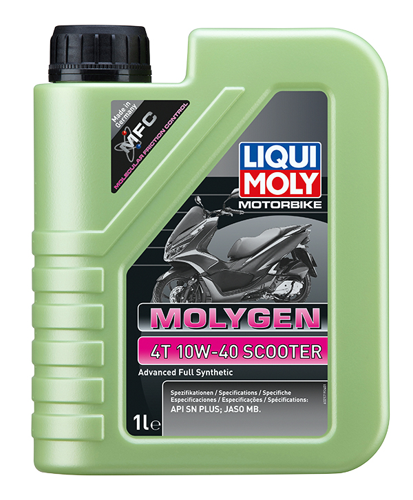 Motorbike Molygen 4T 10W-40 Scooter 1L