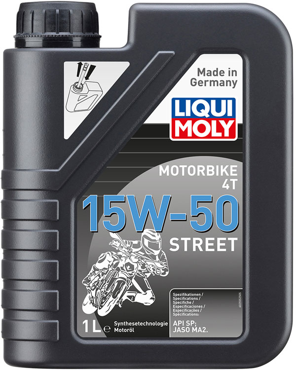 Motorbike 4T Synth 15W-50 Street 1L